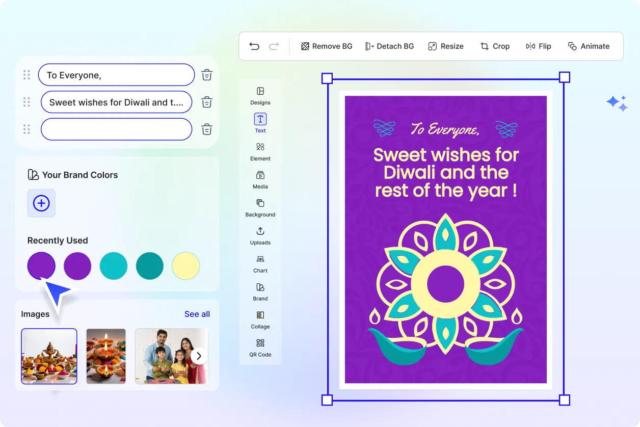 Free AI Happy Diwali Wishes Generator, Free AI Diwali Wishes Maker Online
